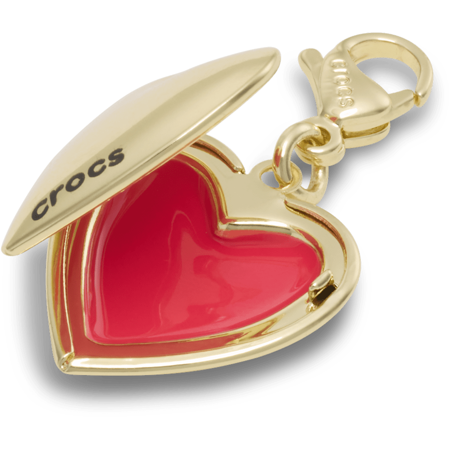 Crocs Recommended | Gold Locket Charm Jibbitz charm