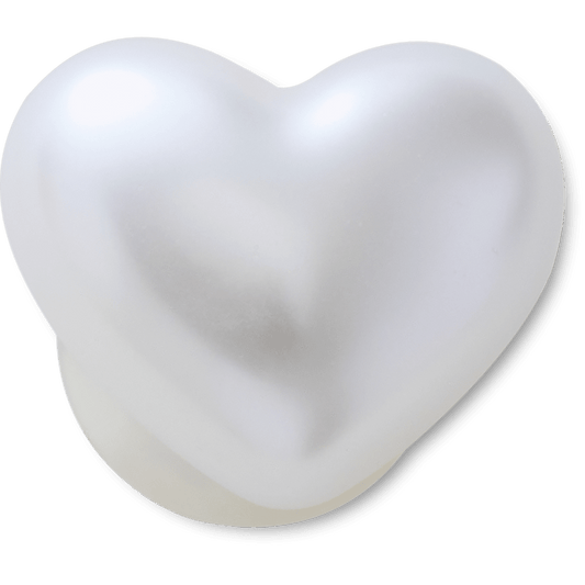 Crocs Quality | Pearl Heart Jibbitz™ charms