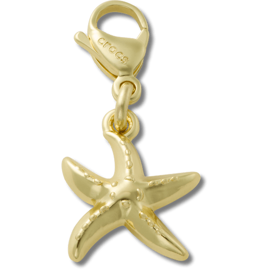Crocs Everyday | Gold Starfish Charm Jibbitz charm