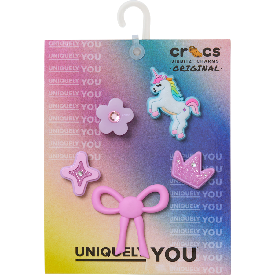 Crocs Everyday | Sweet Pink Girls 5 Pack Jibbitz™ charms