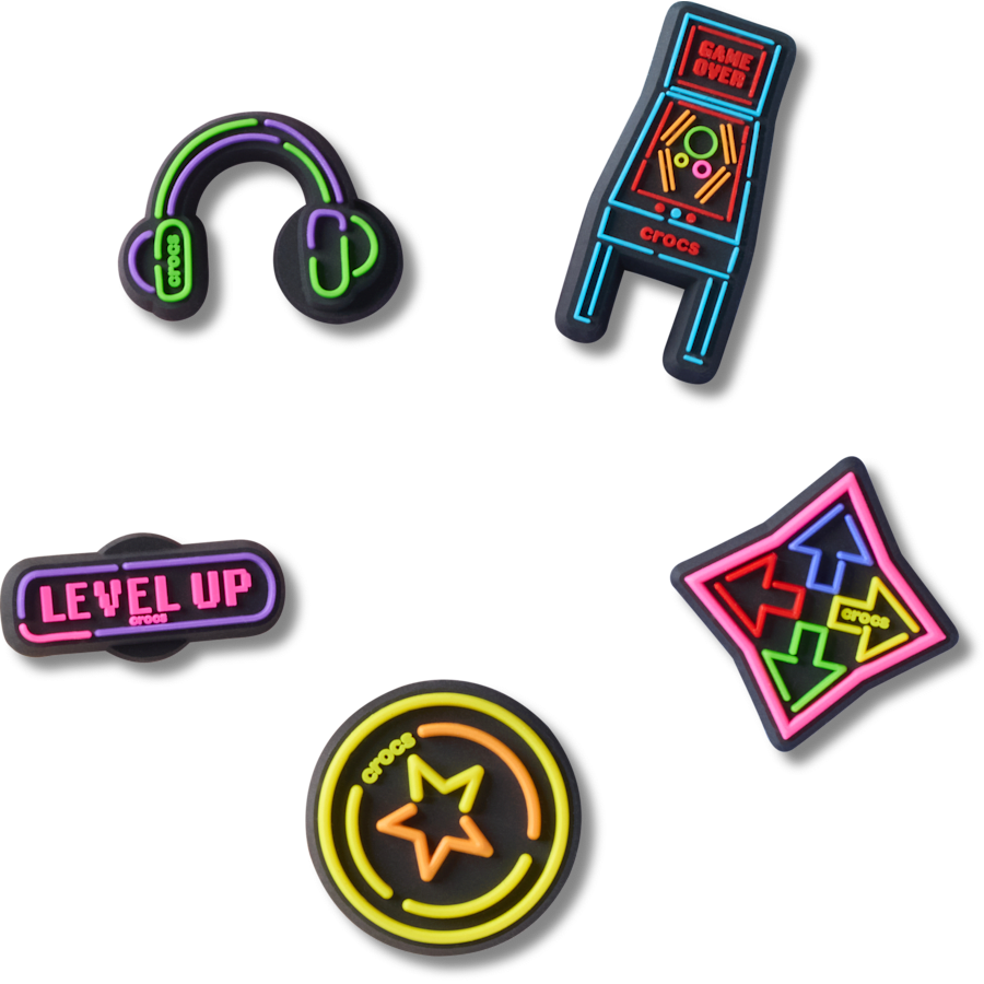Crocs Value | Level Up Gamer 5 Pack Jibbitz™ charms