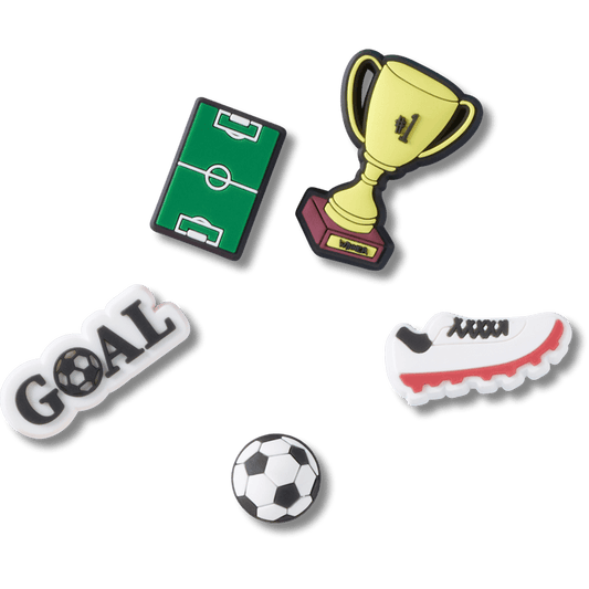 Crocs Signature | Soccer Star 5 Pack Jibbitz™ charms