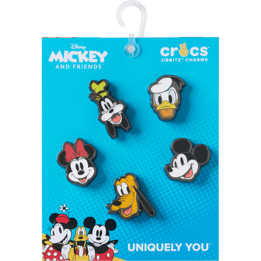 Crocs Customer Favorite | Mickey & Friends Elevated 5-pack Jibbitz Shoe Charm