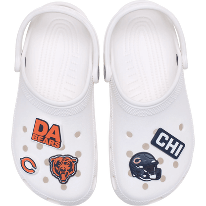 Crocs Everyday | NFL Chicago Bears 5 Pack Jibbitz Shoe Charm