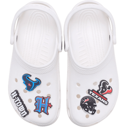 Crocs Value | NFL Houston Texans 5 Pack Jibbitz Shoe Charm