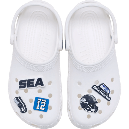 Crocs Great Value | NFL Seattle Seahawks 5 Pack Jibbitz Shoe Charm