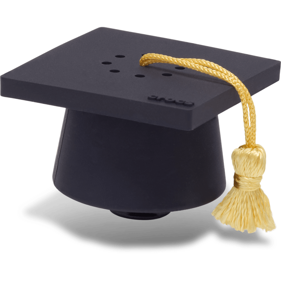 Crocs Classic | RecordYourOwnSoundGraduation Jibbitz™ charms