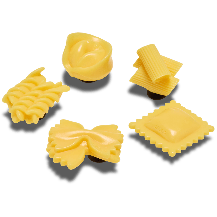 Crocs Everyday | Realistic Pasta 5 Pack Jibbitz™ charms