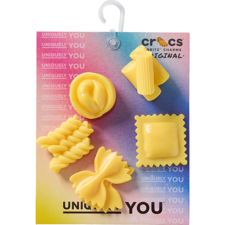 Crocs Everyday | Realistic Pasta 5 Pack Jibbitz™ charms