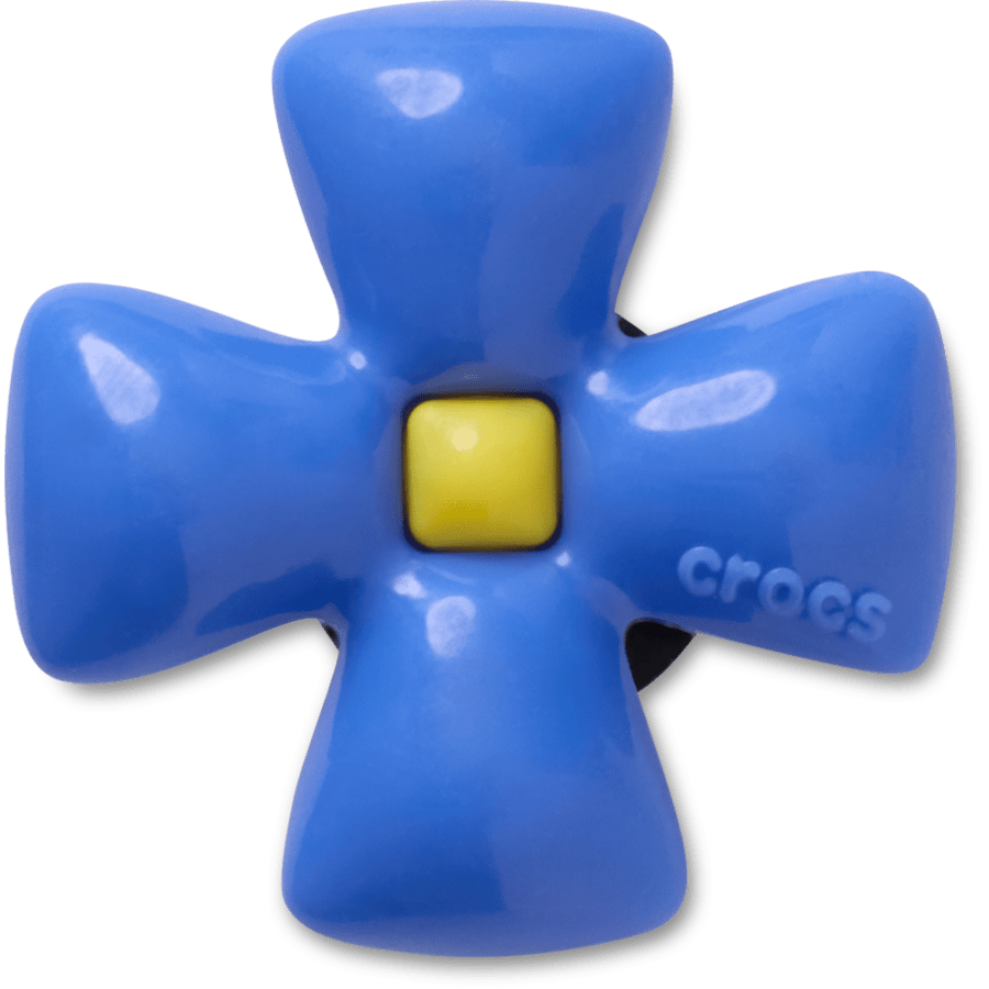 Crocs Classic | Puffy Blue Flower Jibbitz™ charms