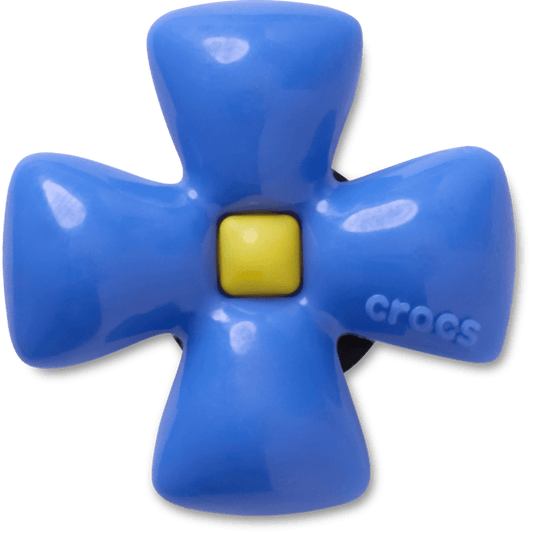Crocs Classic | Puffy Blue Flower Jibbitz™ charms