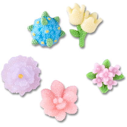 Crocs Great Value | Beaded Flowers 5 Pack Jibbitz™ charms