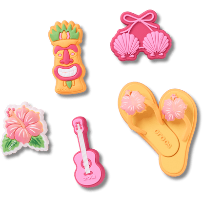 Crocs Great Value | Tiki Vacation 5 Pack Jibbitz™ charms