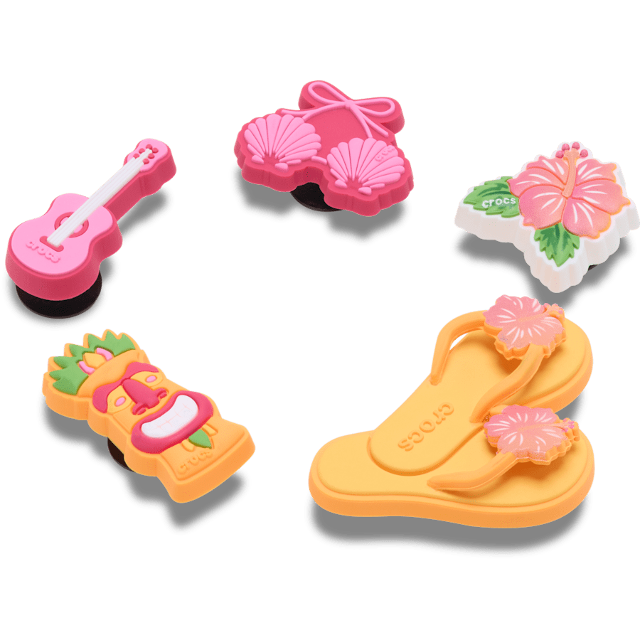 Crocs Great Value | Tiki Vacation 5 Pack Jibbitz™ charms