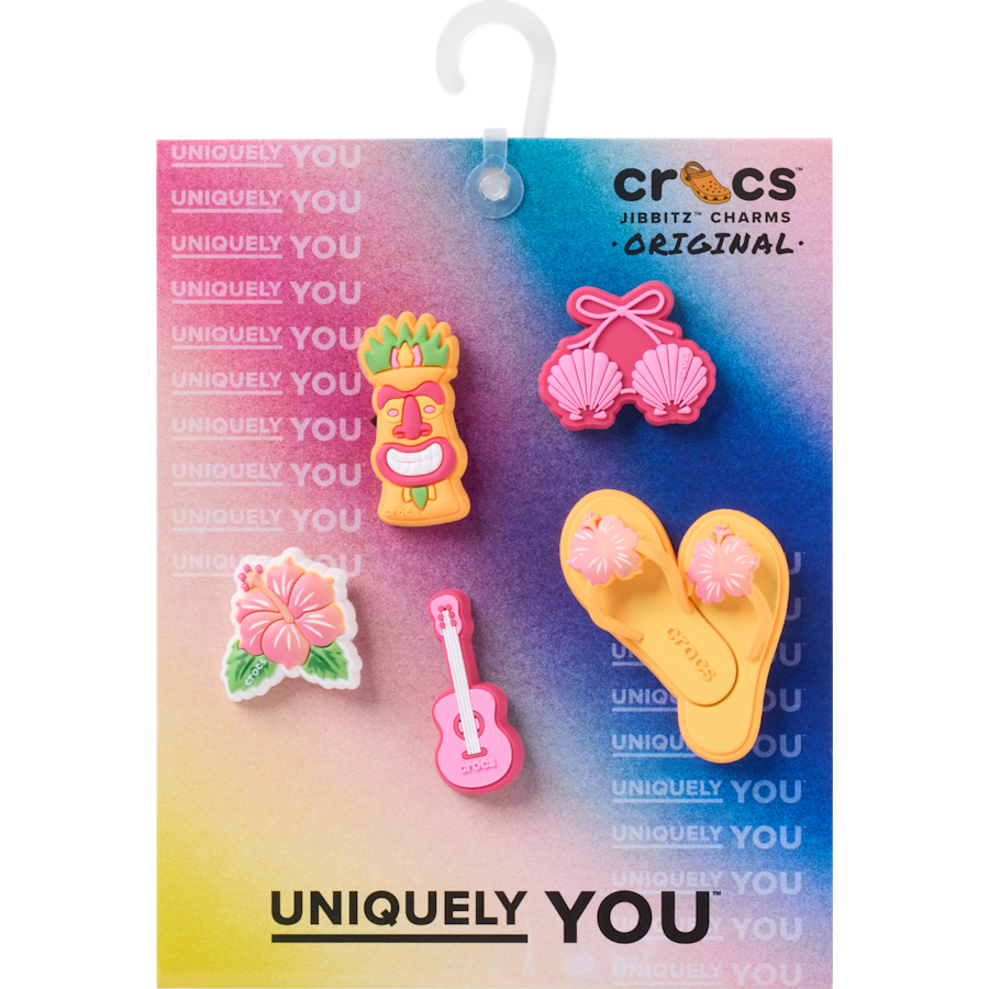 Crocs Great Value | Tiki Vacation 5 Pack Jibbitz™ charms