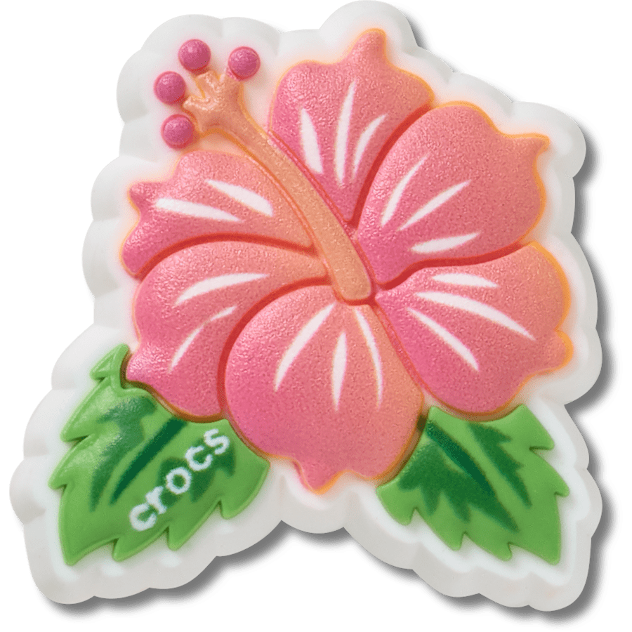 Crocs Sale | Blue Tropical Hibiscus Jibbitz™ charms