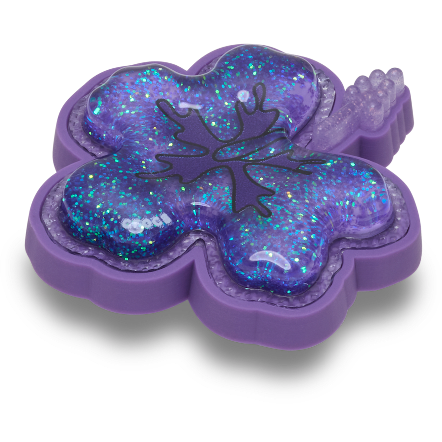 Crocs Value | Squish Purple Hibiscus Jibbitz™ charms