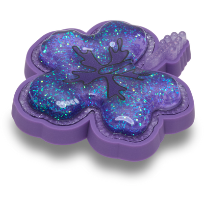 Crocs Value | Squish Purple Hibiscus Jibbitz™ charms