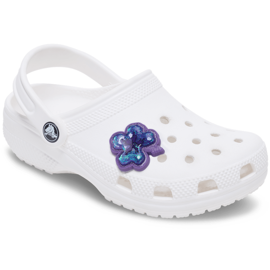Crocs Value | Squish Purple Hibiscus Jibbitz™ charms