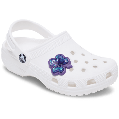 Crocs Value | Squish Purple Hibiscus Jibbitz™ charms