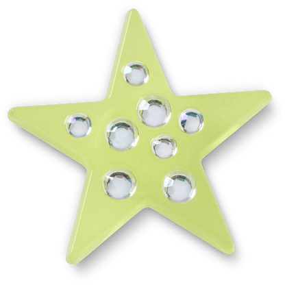 Crocs Quality | Green Gem Star Jibbitz™ charms