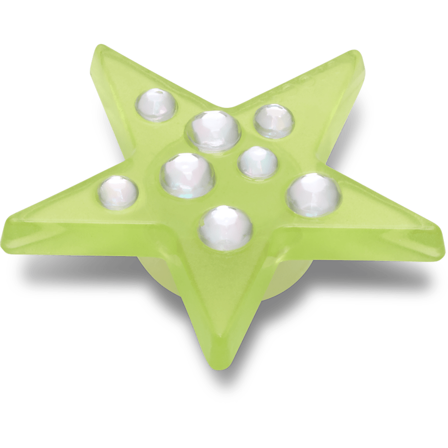 Crocs Quality | Green Gem Star Jibbitz™ charms