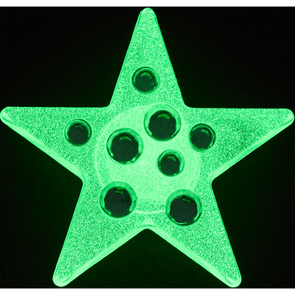 Crocs Quality | Green Gem Star Jibbitz™ charms
