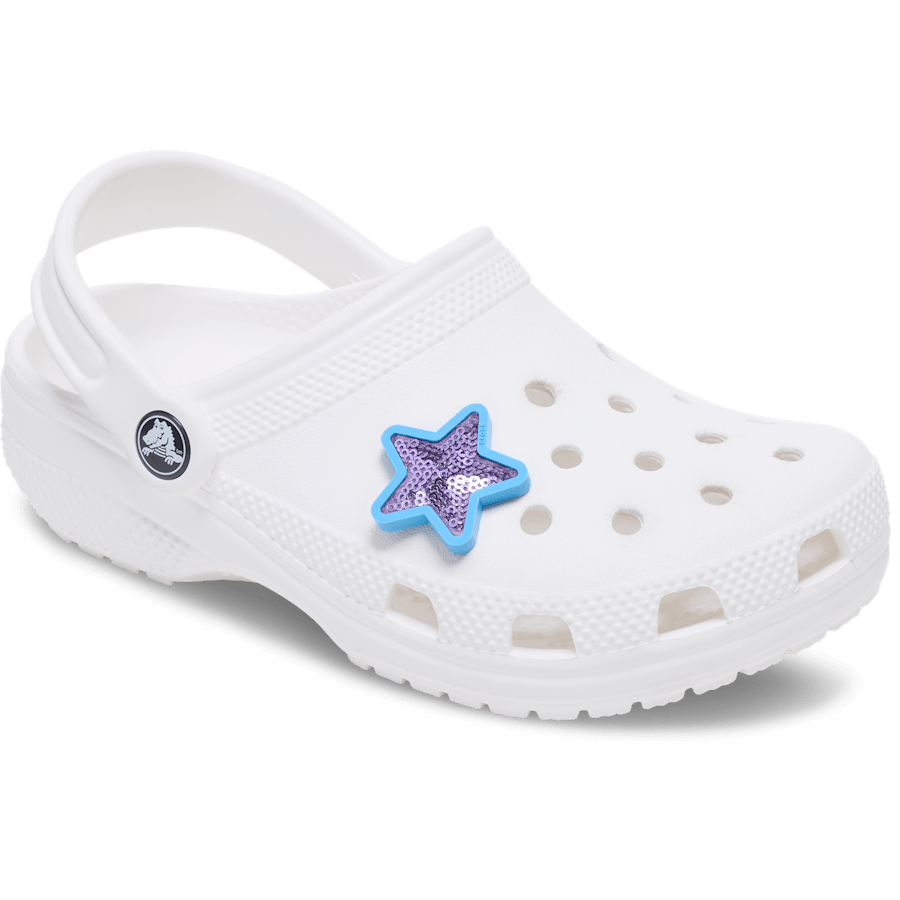 Crocs Trusted | Purple Sequin Star Jibbitz™ charms