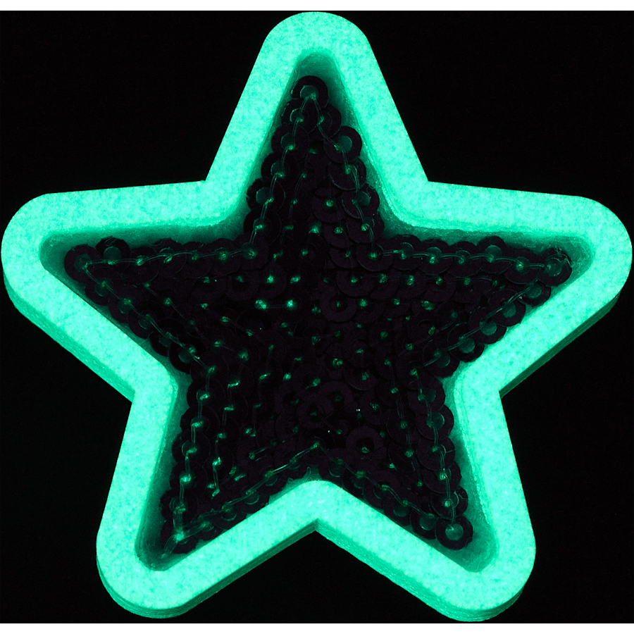 Crocs Trusted | Purple Sequin Star Jibbitz™ charms