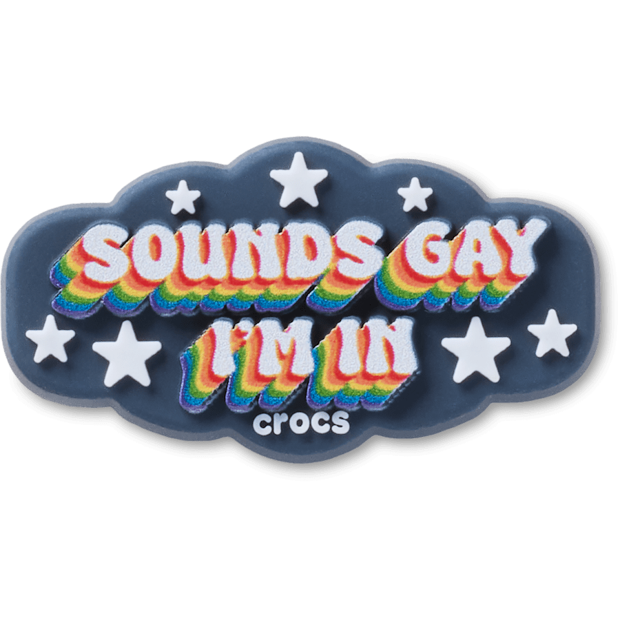 Crocs Best Seller | Sounds Gay Im In Jibbitz™ charms
