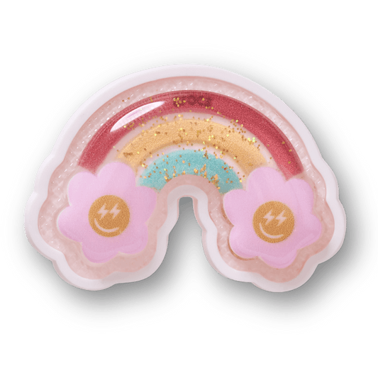 Crocs Latest | Squish Filled Daisy Rainbow Jibbitz™ charms