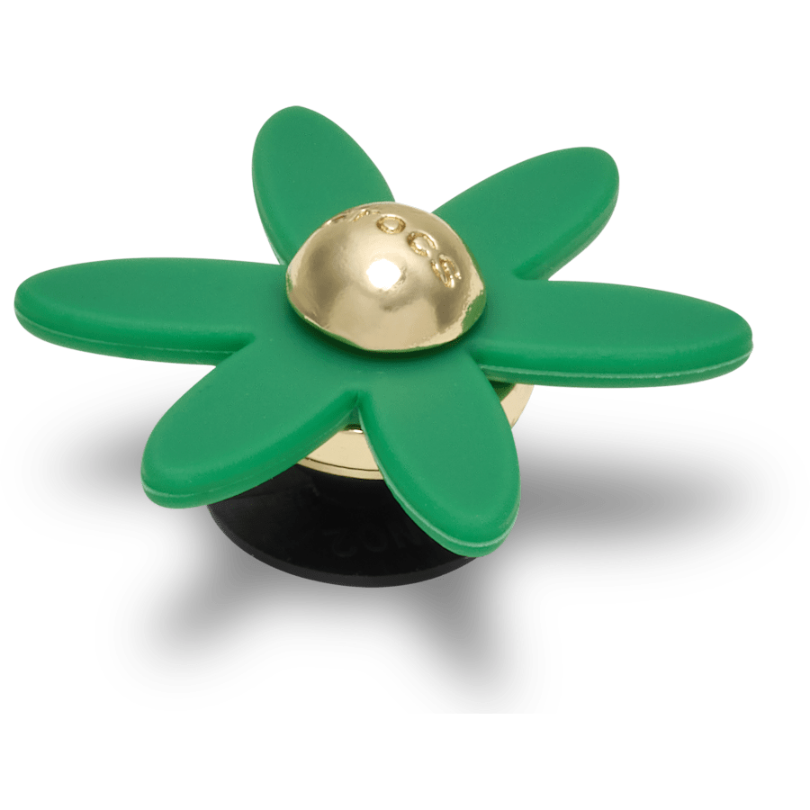 Crocs Deals | Retro Green Spinner Flower Jibbitz™ charms