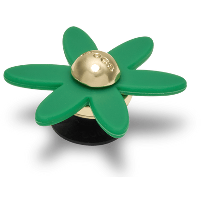 Crocs Deals | Retro Green Spinner Flower Jibbitz™ charms