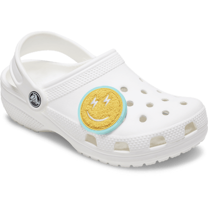 Crocs Quality | Mega Chenille Happy Face Jibbitz™ charms