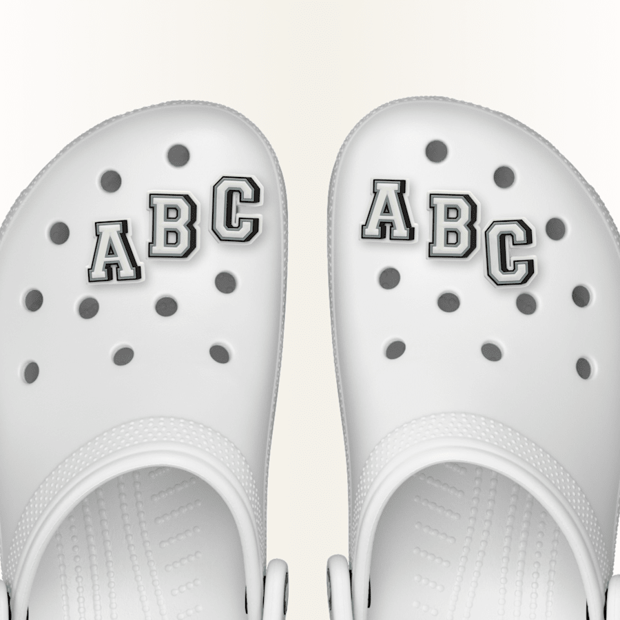 Crocs Best Seller | Letter A-Z Jibbitz Shoe Charm