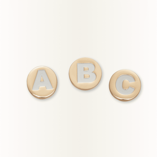 Crocs Special Offer | Gold Letter A-Z Jibbitz Shoe Charm