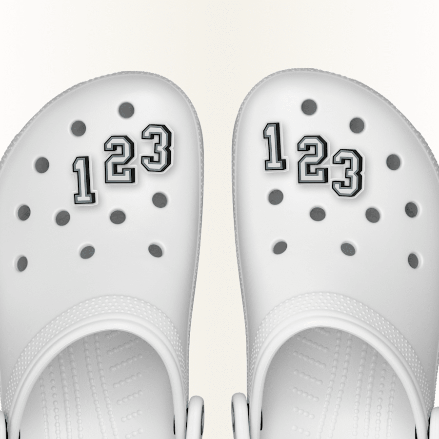 Crocs Sale | Number 0-9 Jibbitz Shoe Charm