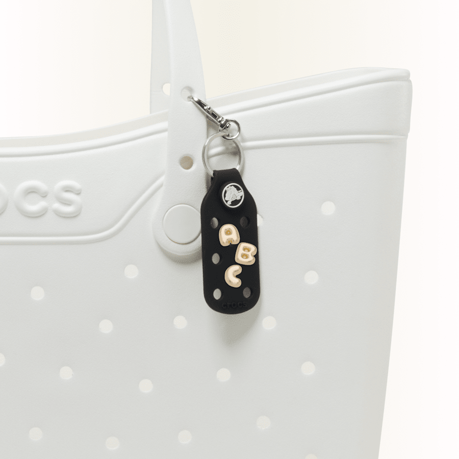 Crocs Essential | Gold Bubble Letter A-Z Jibbitz™ charms