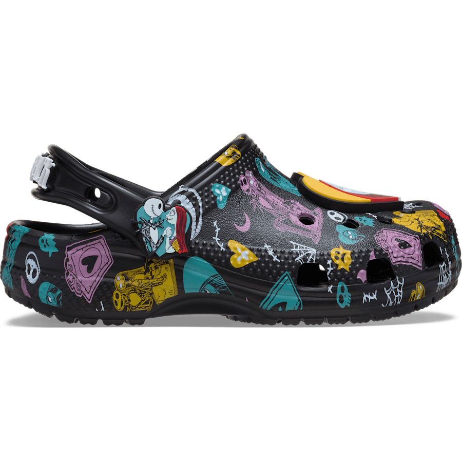 Crocs Customer Favorite | Toddlers’ Disney Tim Burton's The Nightmare Before Christmas Jack and Sally Classic Clog