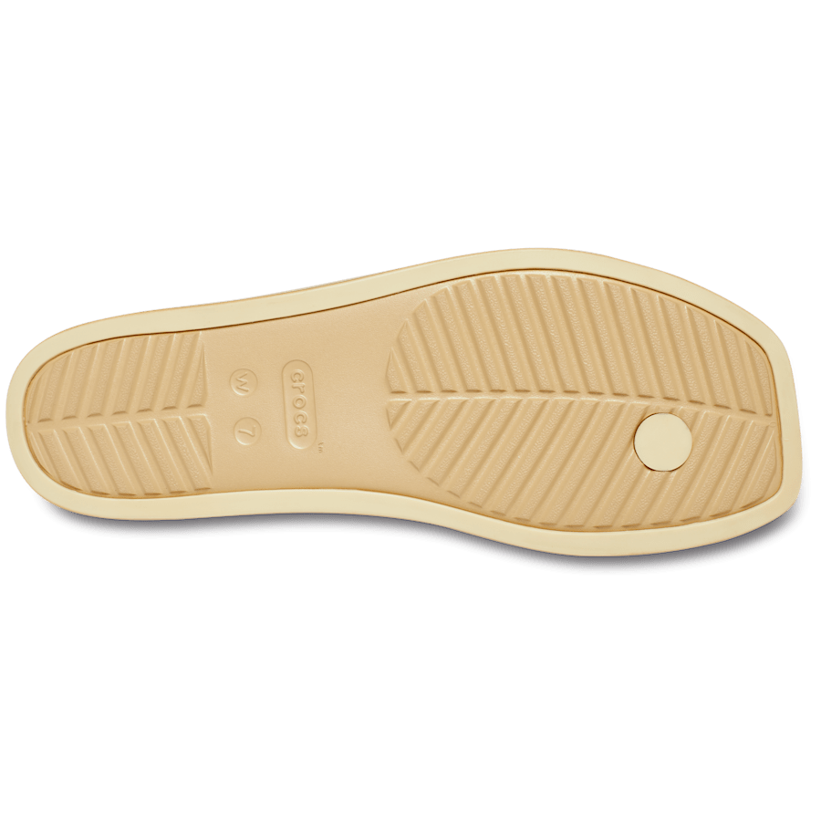 Crocs Best Seller | Women's Miami Metallic Toe Loop Sandal
