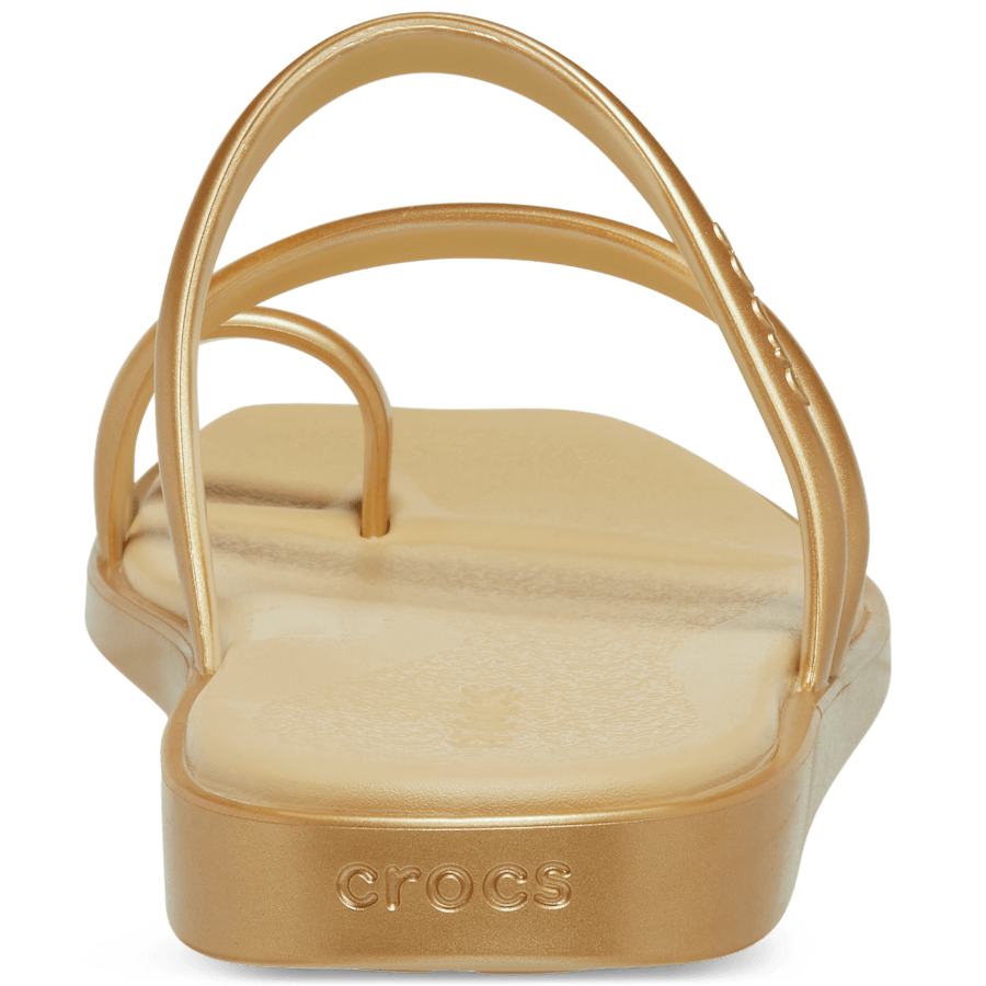 Crocs Best Seller | Women's Miami Metallic Toe Loop Sandal