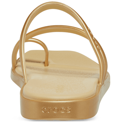 Crocs Best Seller | Women's Miami Metallic Toe Loop Sandal