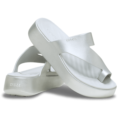 Crocs Trusted | Getaway Metallic Platform Toe Loop