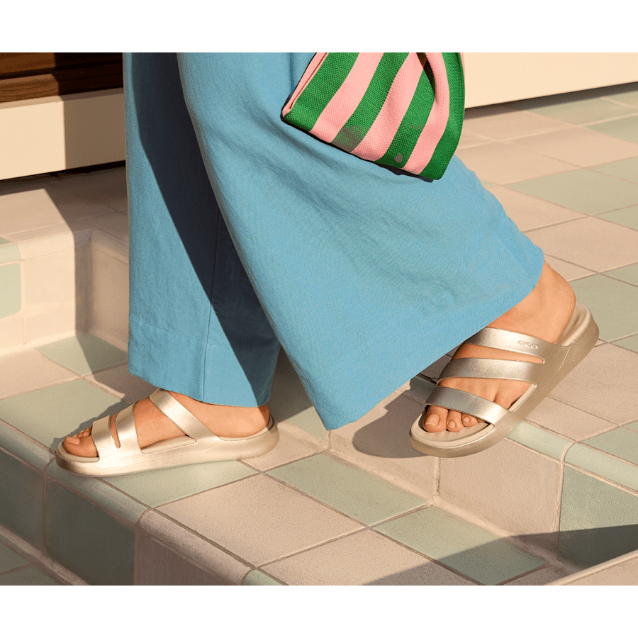 Crocs Best Price | Getaway Metallic Strappy