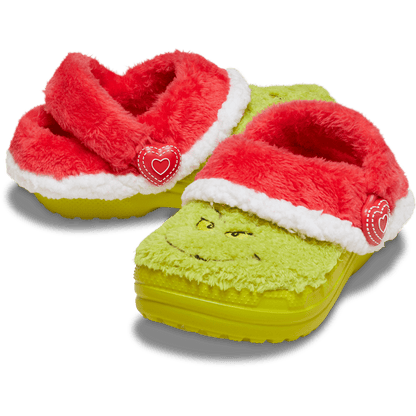 Crocs New | Kid's The Grinch Classic Lined Clog- Crocs