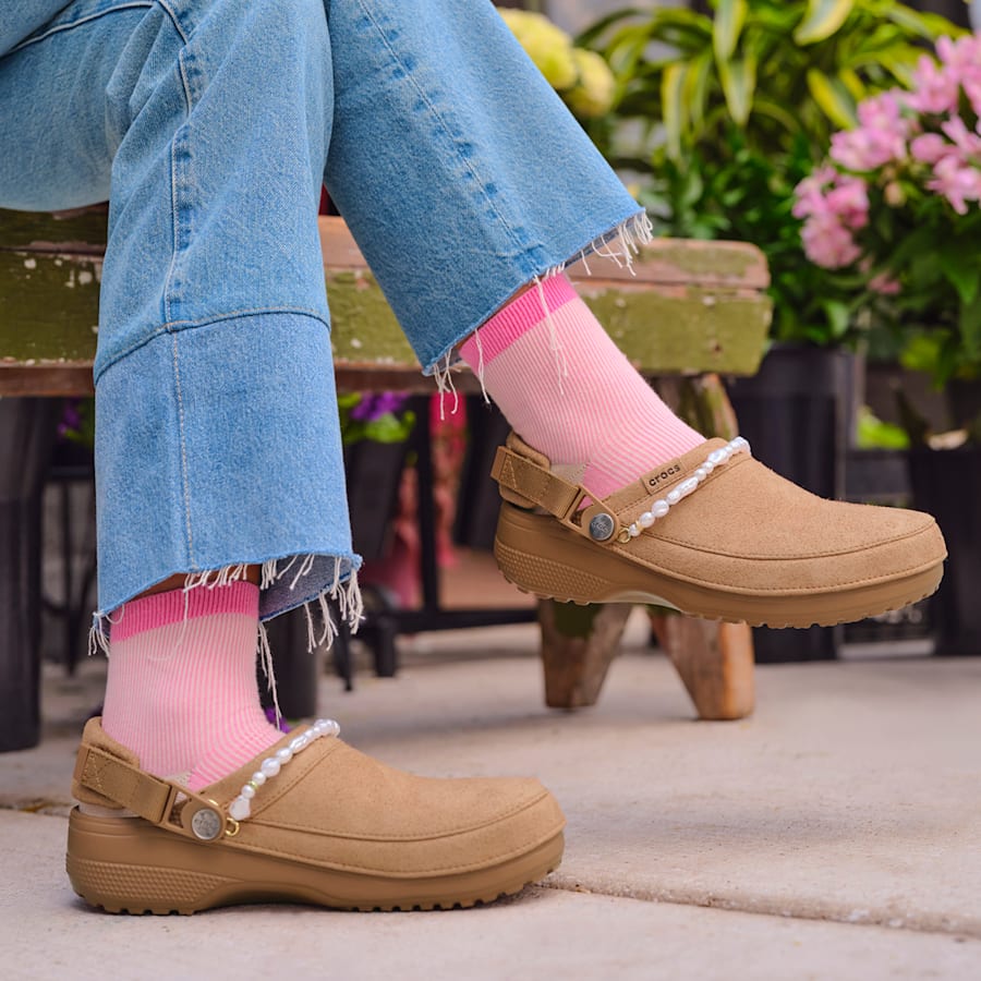 Crocs Hot Sale | Classic Crafted Vegan Suede Clog