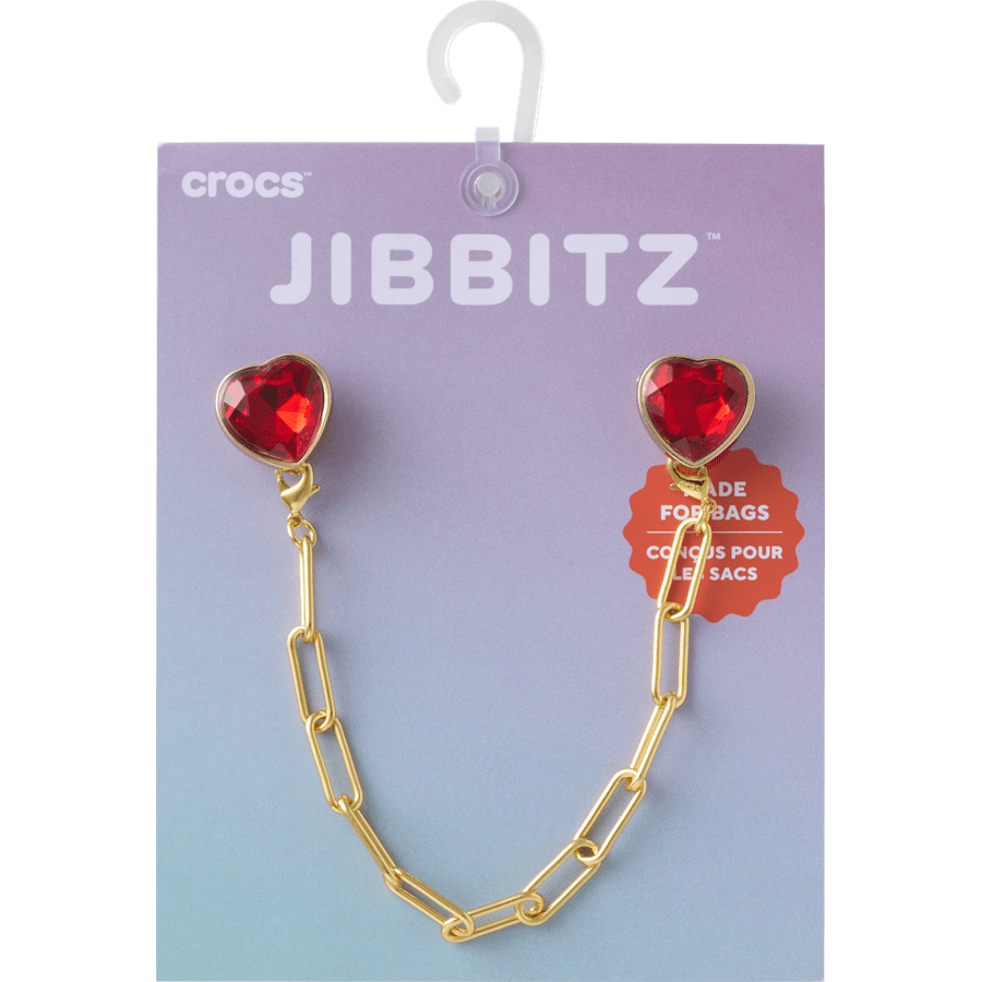 Crocs Premium | Gold Paperclip Bag Chain