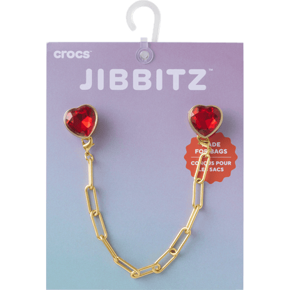 Crocs Premium | Gold Paperclip Bag Chain
