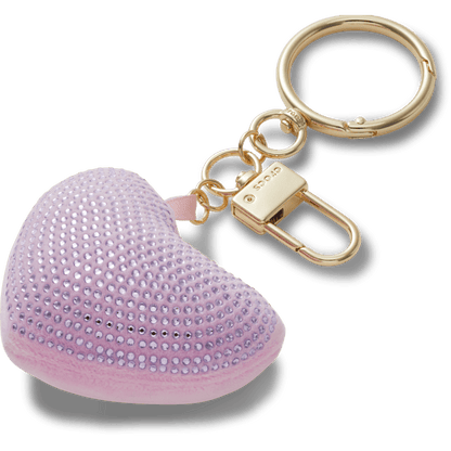 Crocs Recommended | Plush Gem Heart Bag Charm