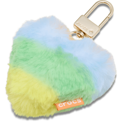 Crocs Popular | Plush Heart Bag Charm